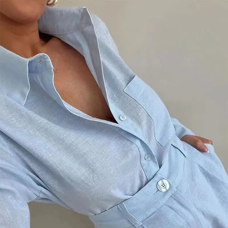 Essential Long Sleeve Short Set