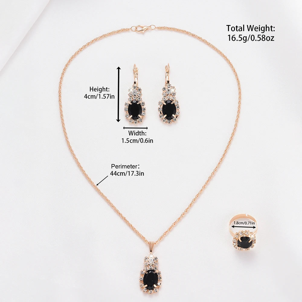 Elegant Fashion Watch & Jewelry Set