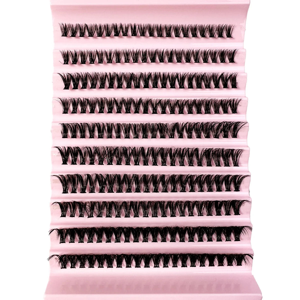 Faux Mink Eyelashes 540Cluster C Curled 9-16mm