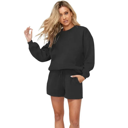 Chic and Casual Short Jogger Set