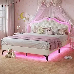 Princess Bed & LED Lights