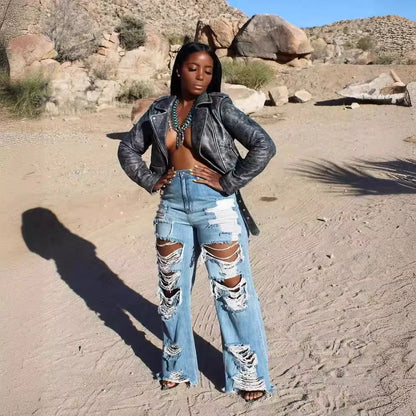 Stylish Ripped Jeans