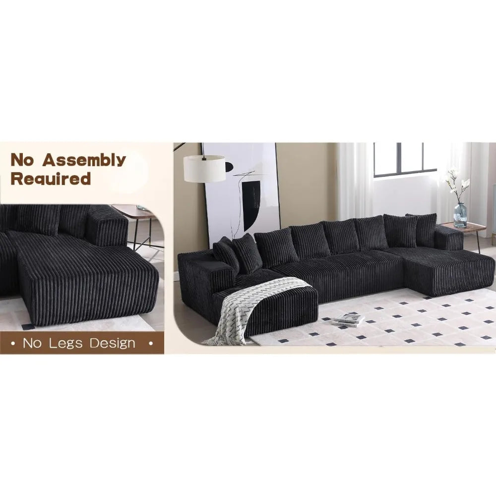 Modest Sectional Floor Sofa