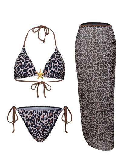 Tropical 3 Piece Swimwear Set