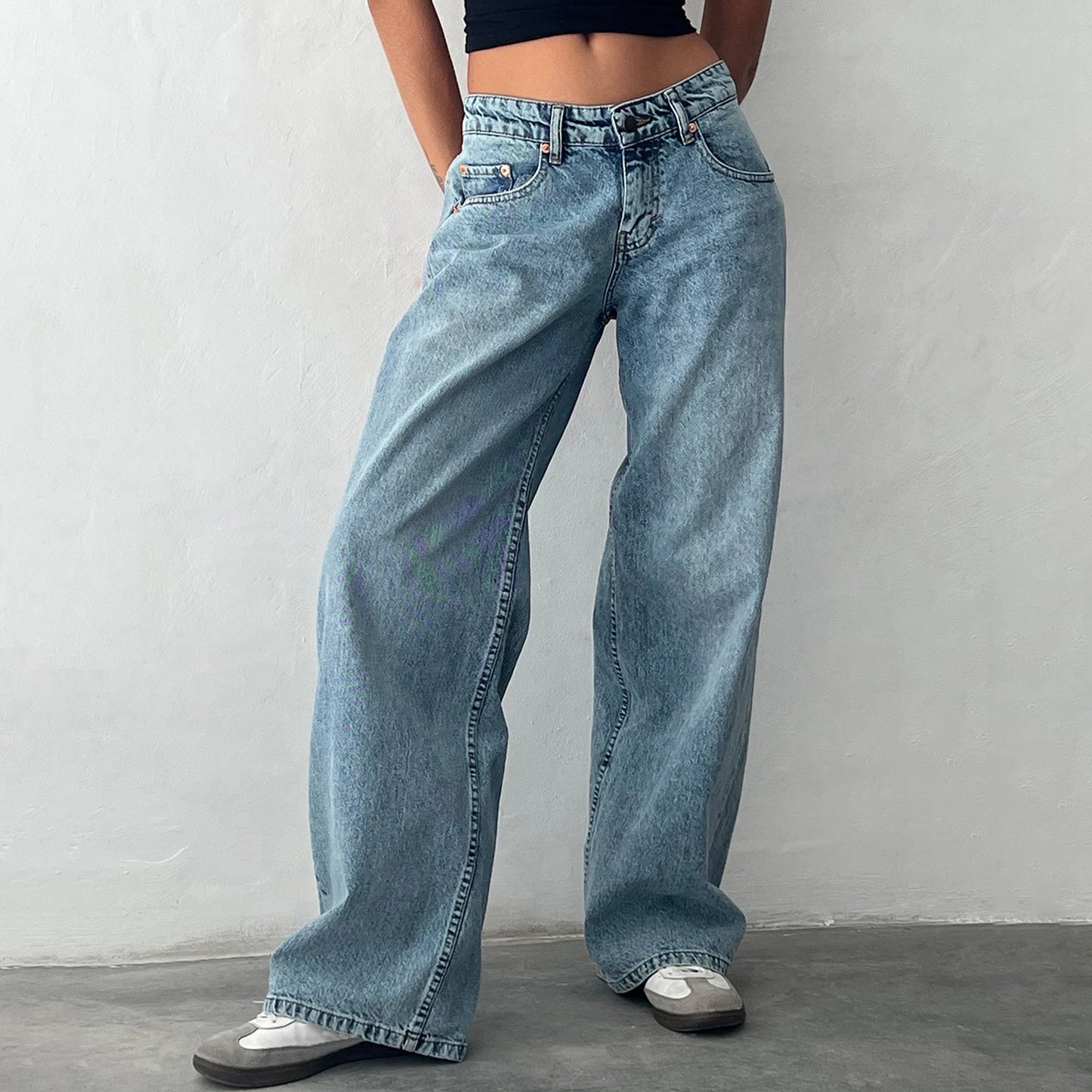 Classic Chic Wide Leg Jeans