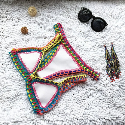 Vibrant Reversible Handknitted Bikini