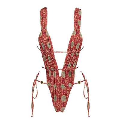 Tribal Print Swimwear