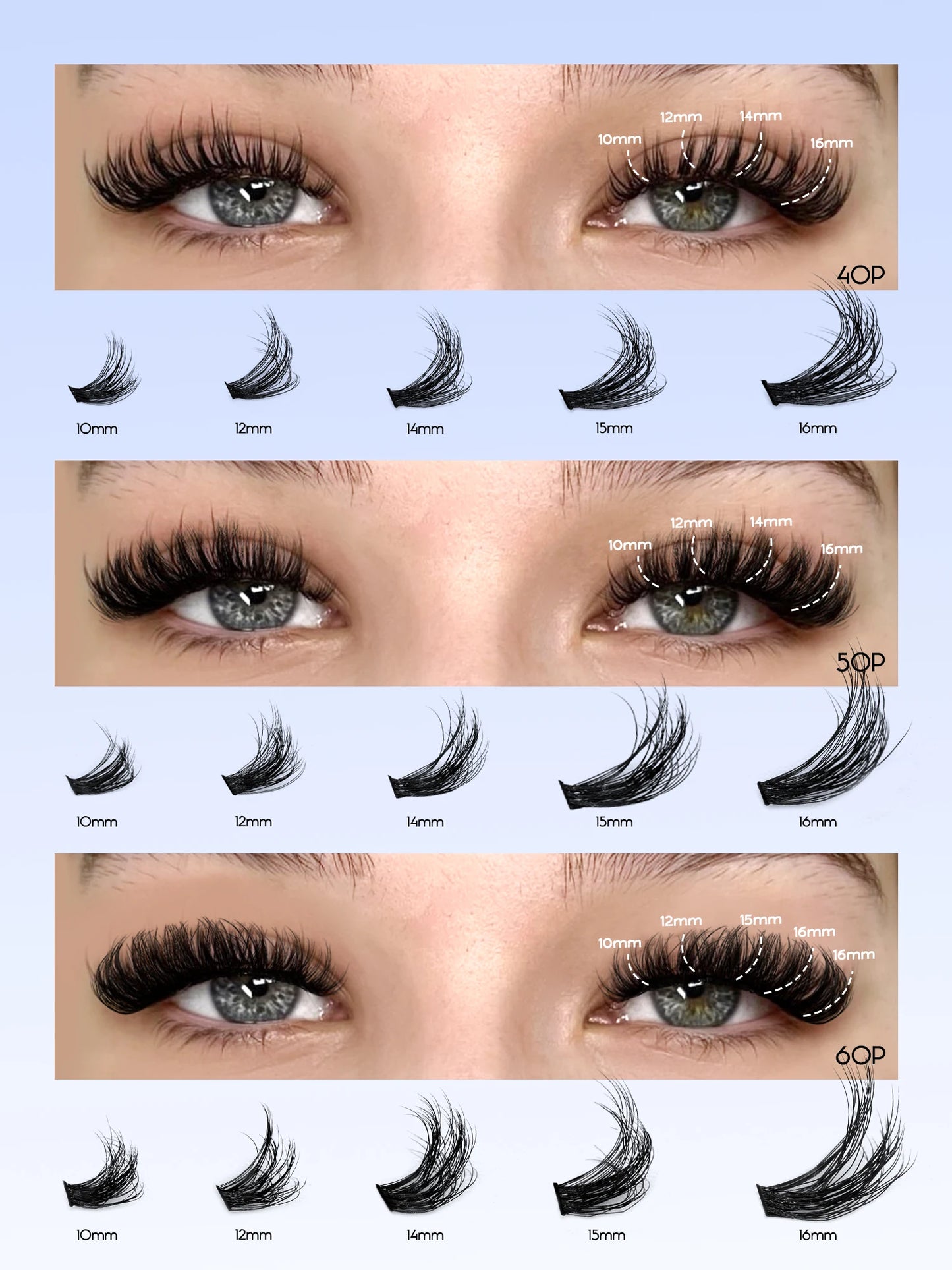 Faux Mink Lashes Eyelash Extensions