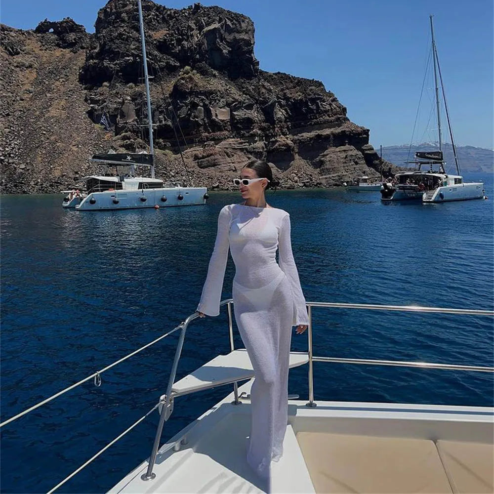 Yacht Life Swimwear Cover Up Dress