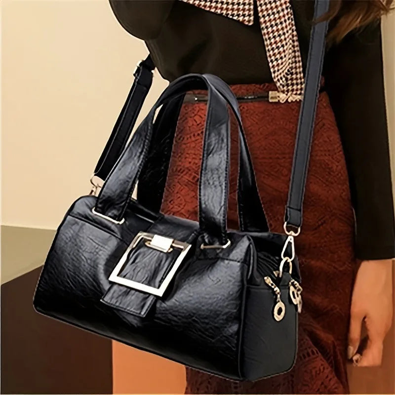 Luxury Faux Leather Handbag