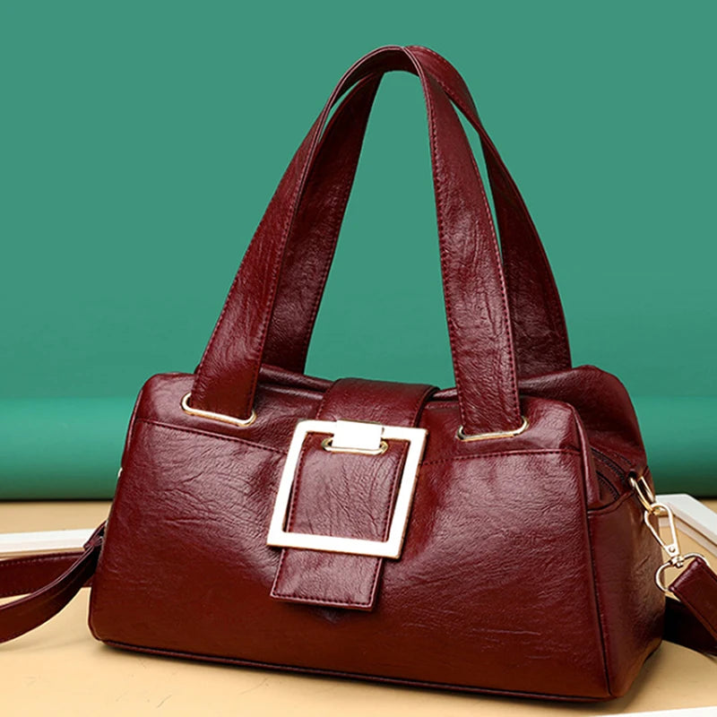 Luxury Faux Leather Handbag
