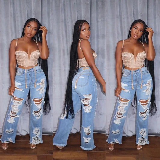 Stylish Ripped Jeans