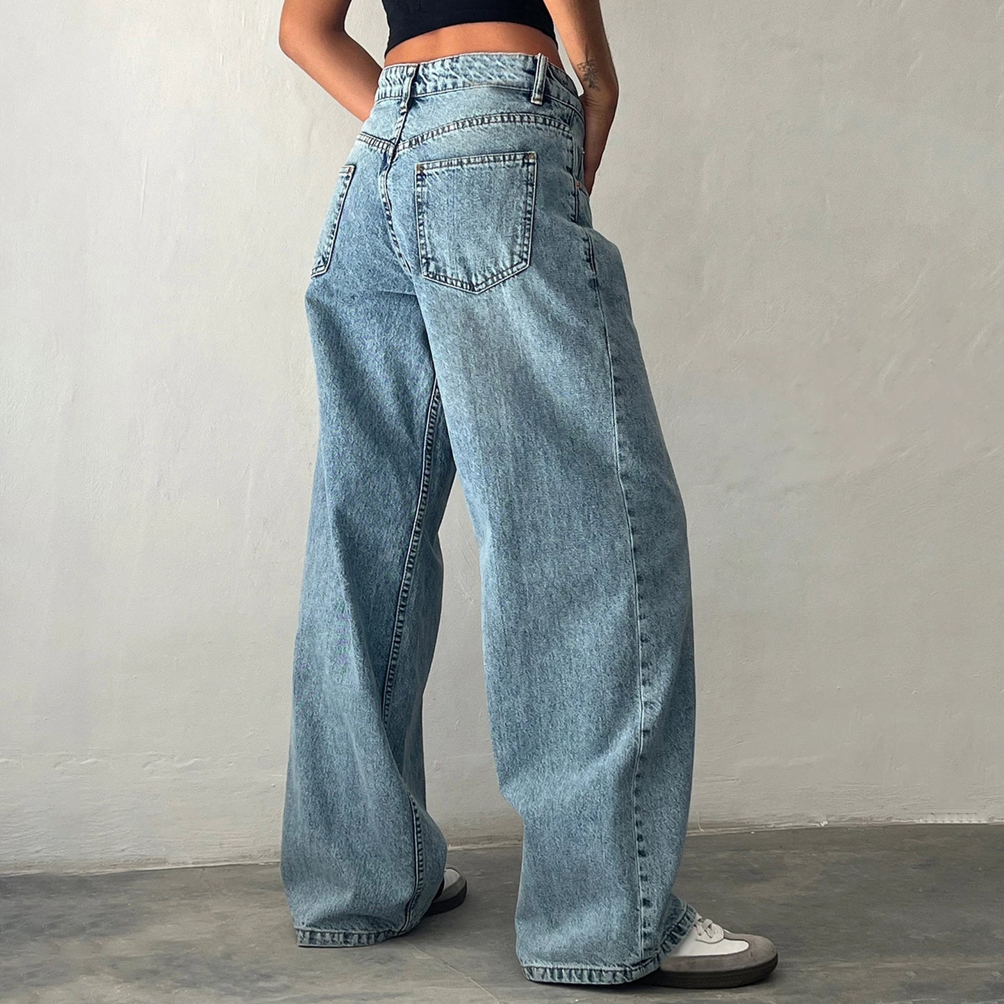 Classic Chic Wide Leg Jeans