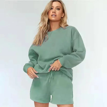 Chic and Casual Short Jogger Set