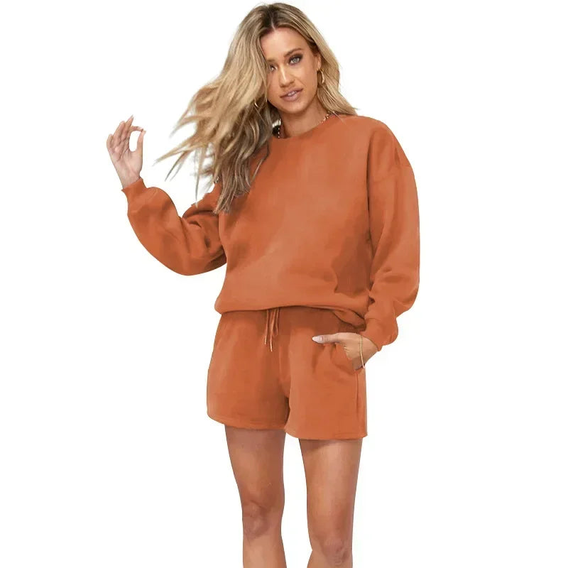 Chic and Casual Short Jogger Set