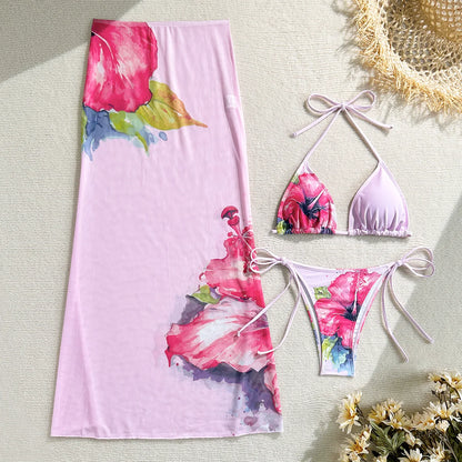 Tropical 3 Piece Swimwear Set