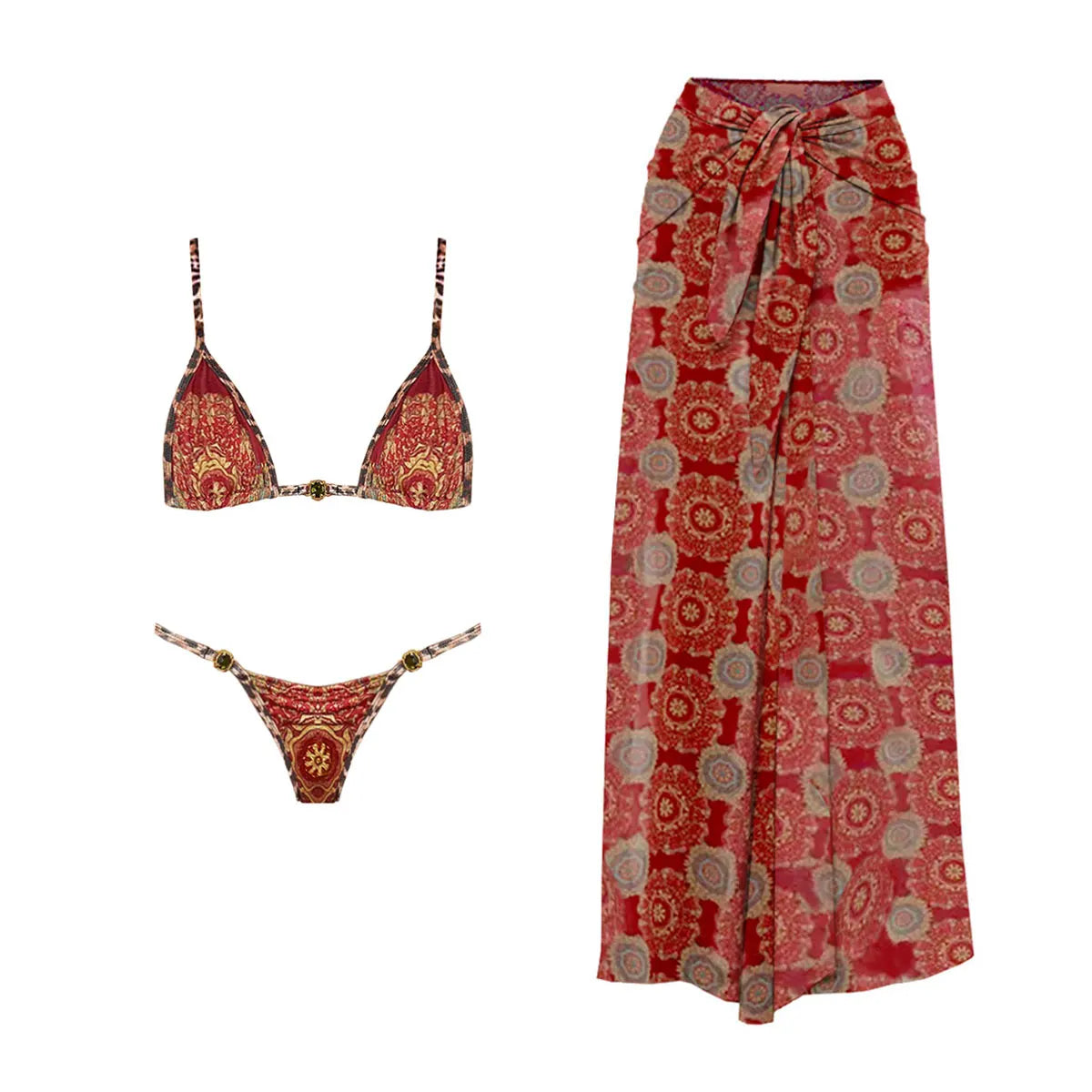 Tribal Print Swimwear