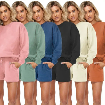 Chic and Casual Short Jogger Set