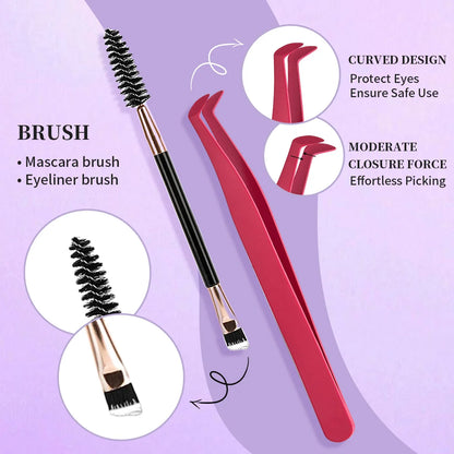 Faux Eyelash Cluster Kit