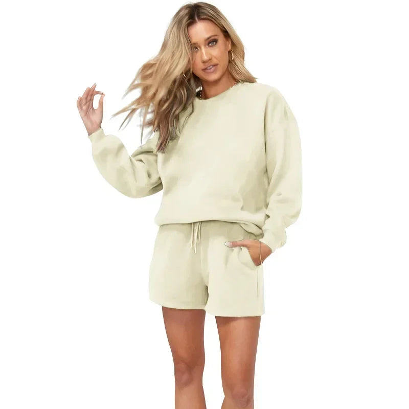 Chic and Casual Short Jogger Set