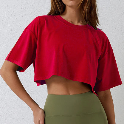 Crop Short Sleeve T-shirt