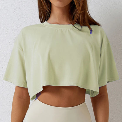 Crop Short Sleeve T-shirt