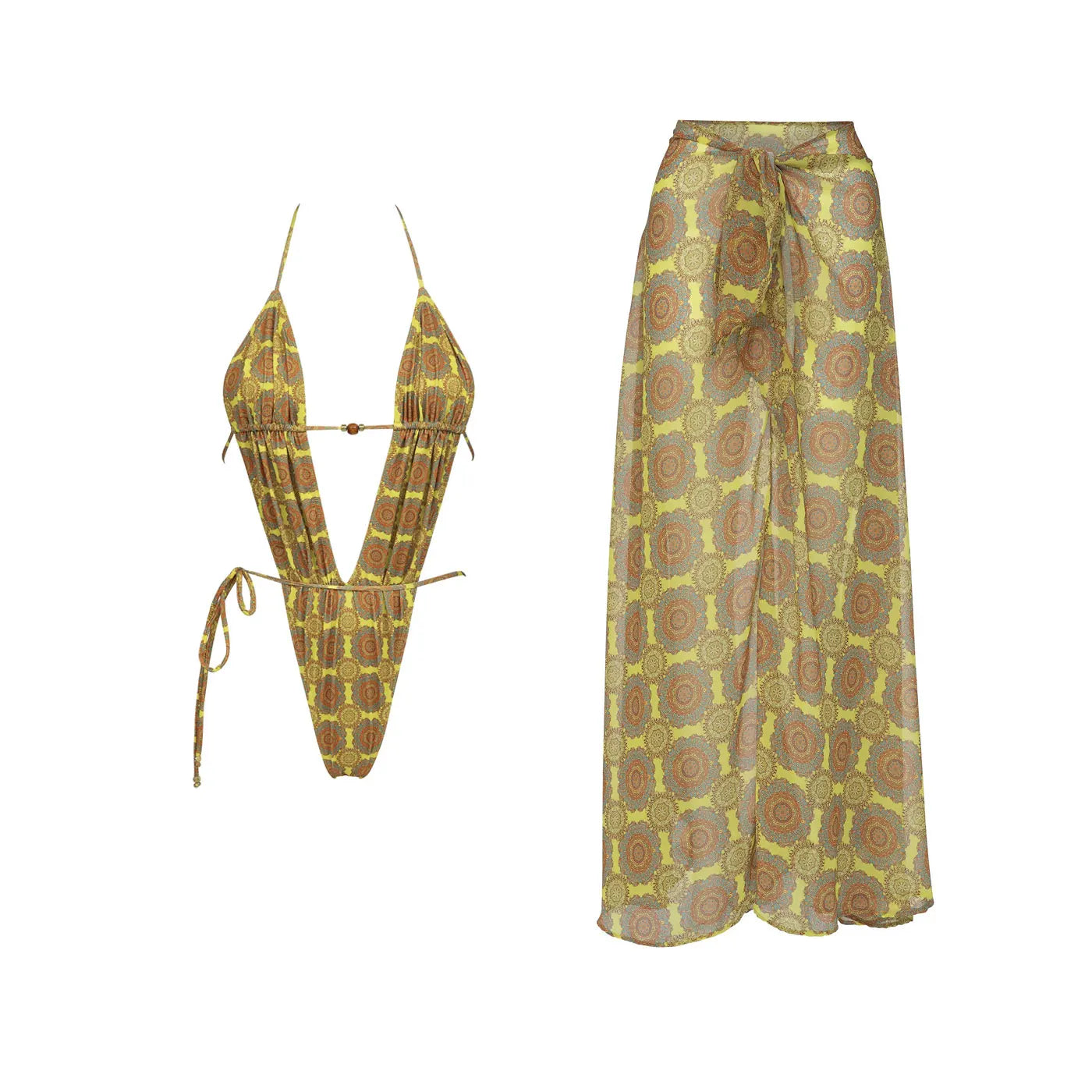 Tribal Print Swimwear
