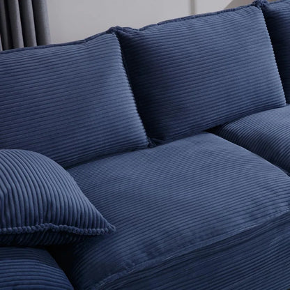 Comfy Corduroy Loveseat
