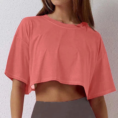 Crop Short Sleeve T-shirt