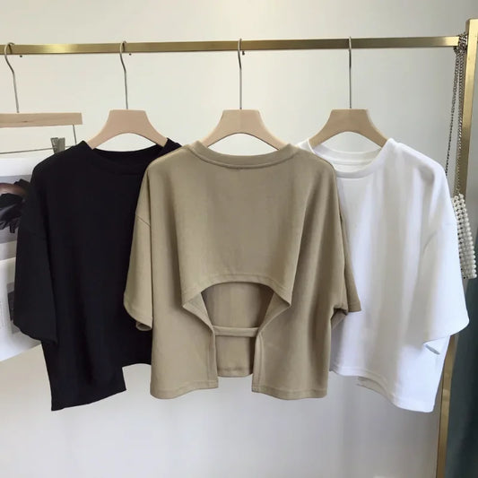 Backless T-Shirt