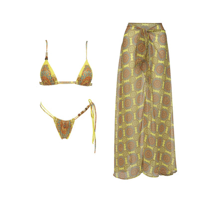 Tribal Print Swimwear