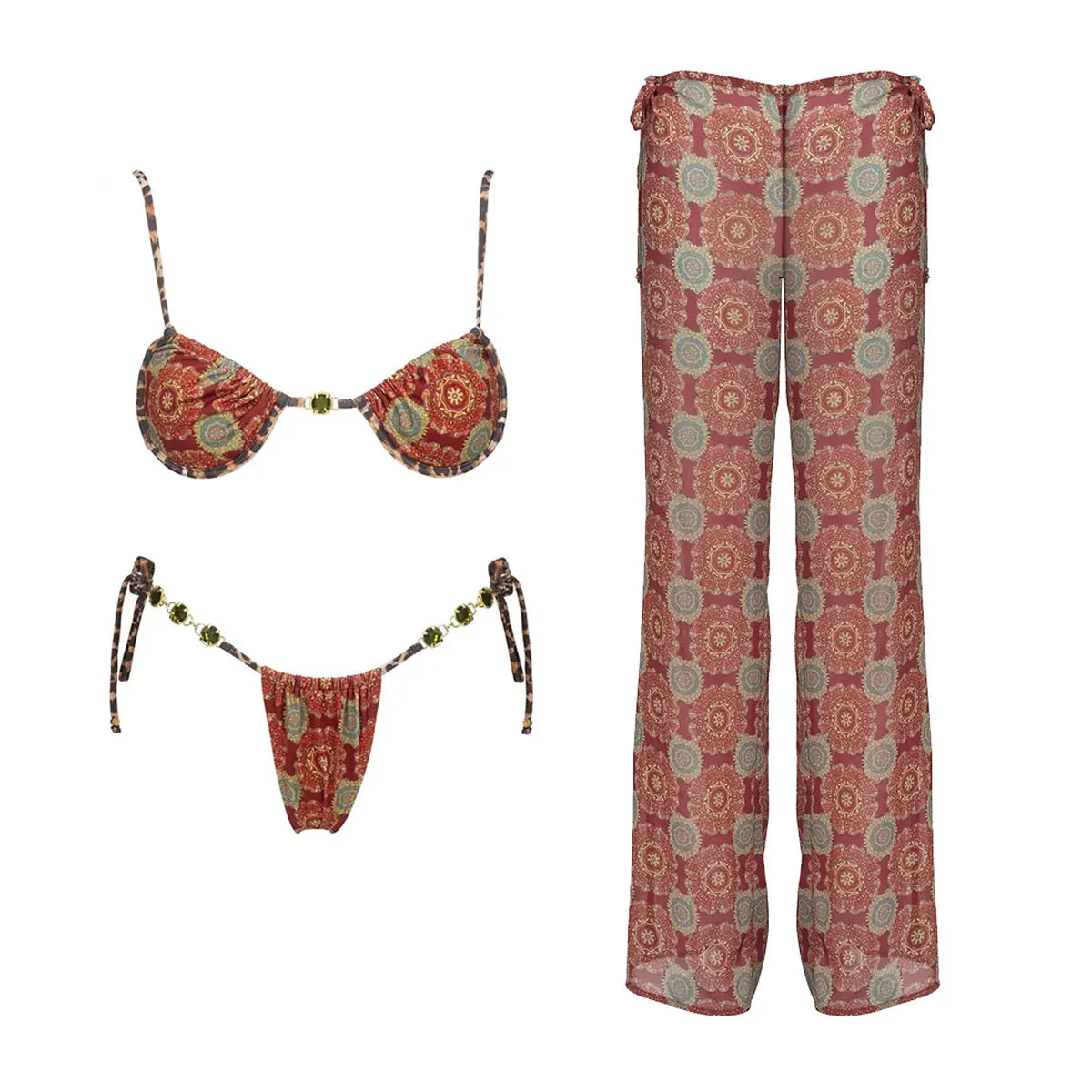 Tribal Print Swimwear