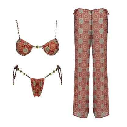 Tribal Print Swimwear