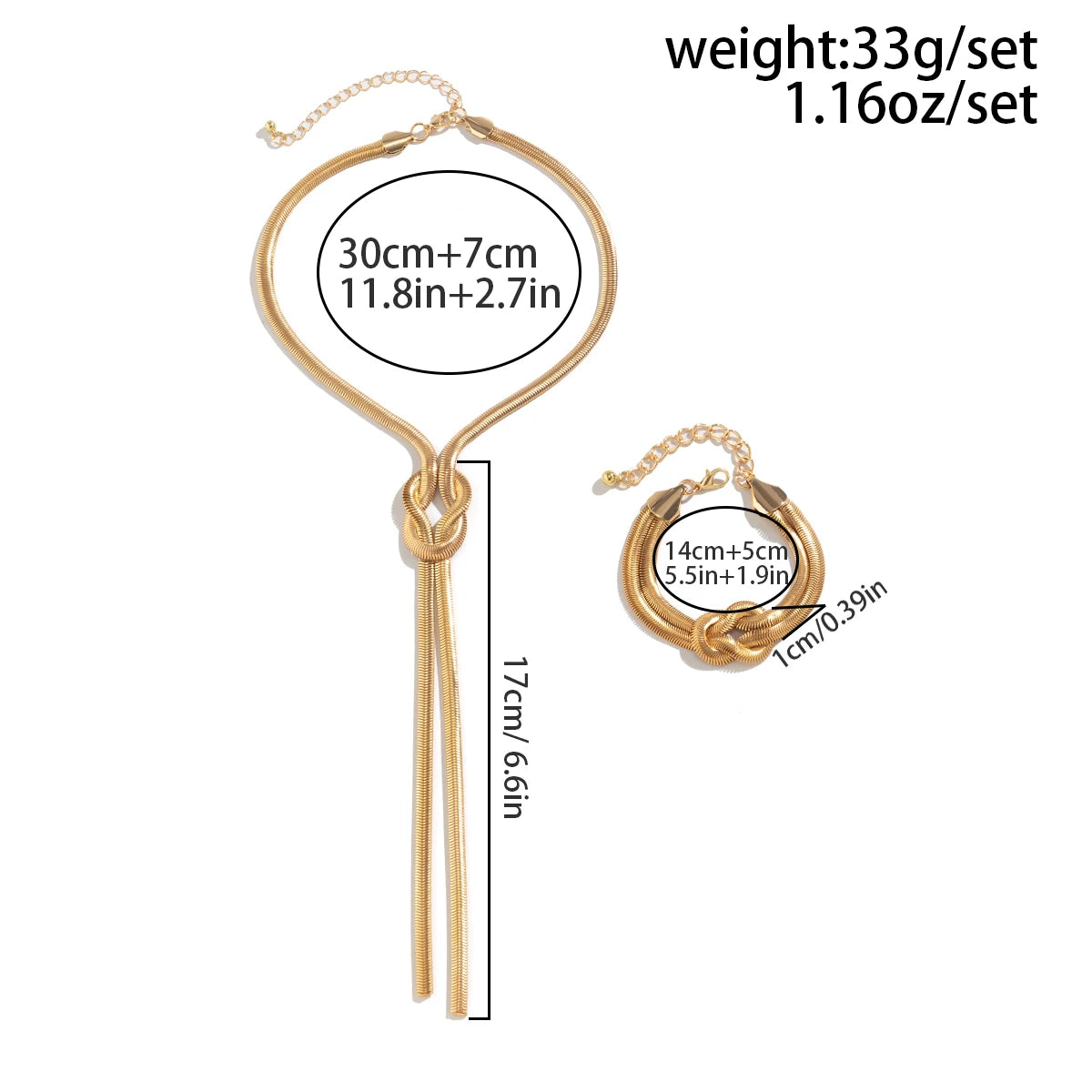 Tassel Necklace and Bracelet Set