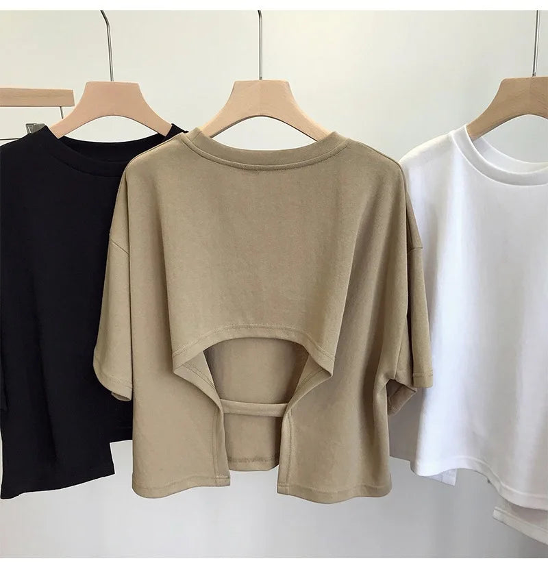 Backless T-Shirt