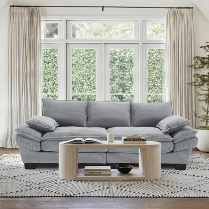 Comfy Corduroy Loveseat