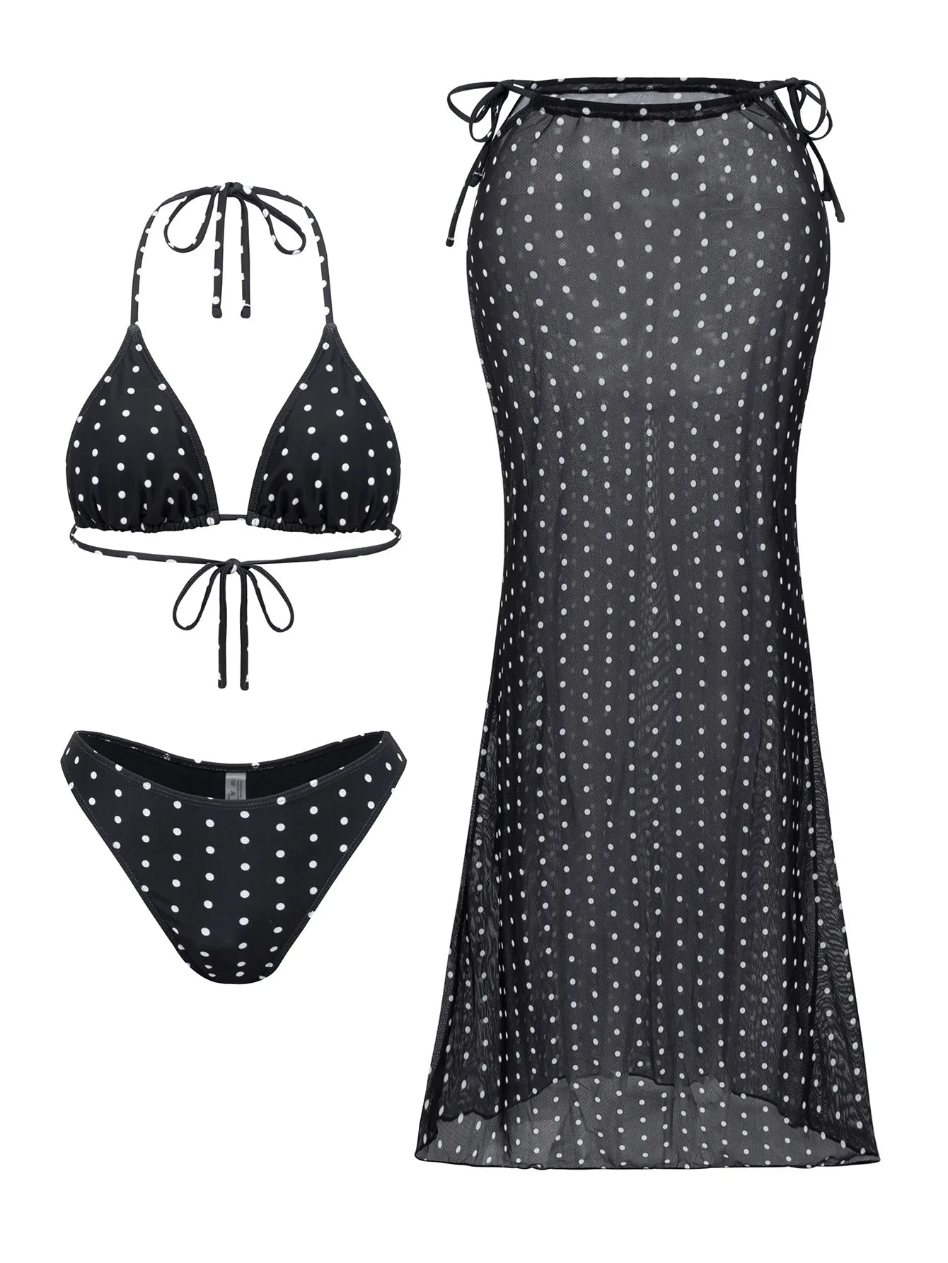 Tropical 3 Piece Swimwear Set