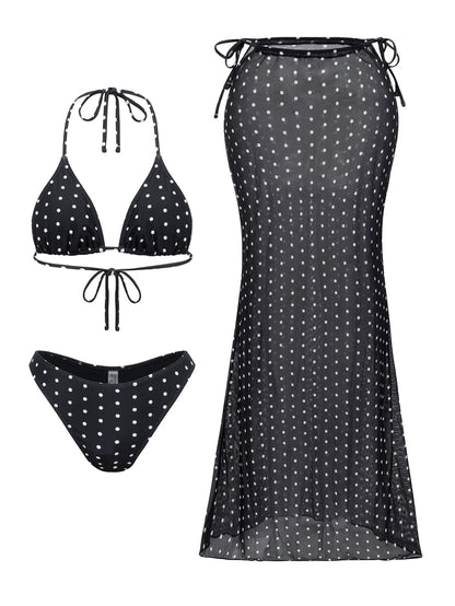 Tropical 3 Piece Swimwear Set