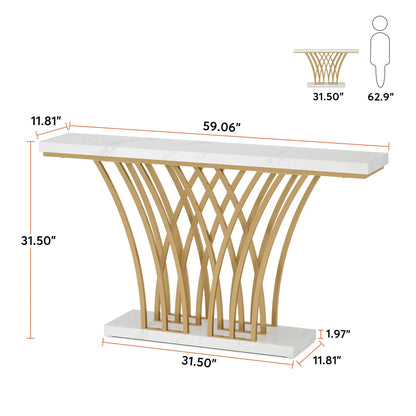 Luxe Modern Entryway Table