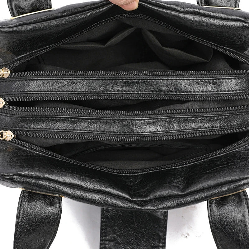 Luxury Faux Leather Handbag