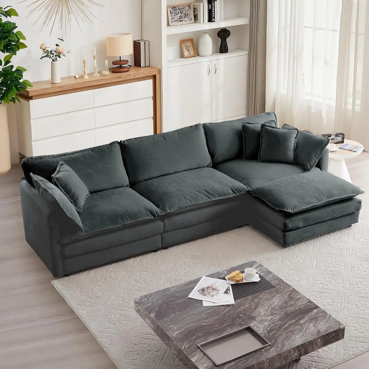 Chic Sectional Seating