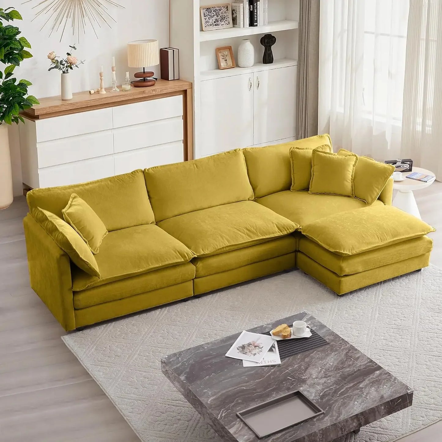 Chic Sectional Seating