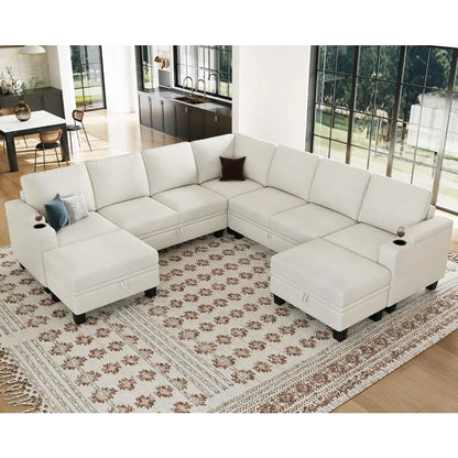Modular Sectional Sofa with Storage