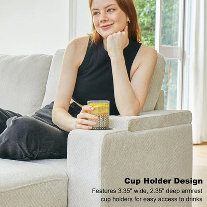 Modular Sectional Sofa with Storage
