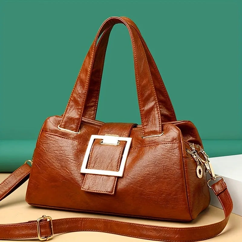 Luxury Faux Leather Handbag